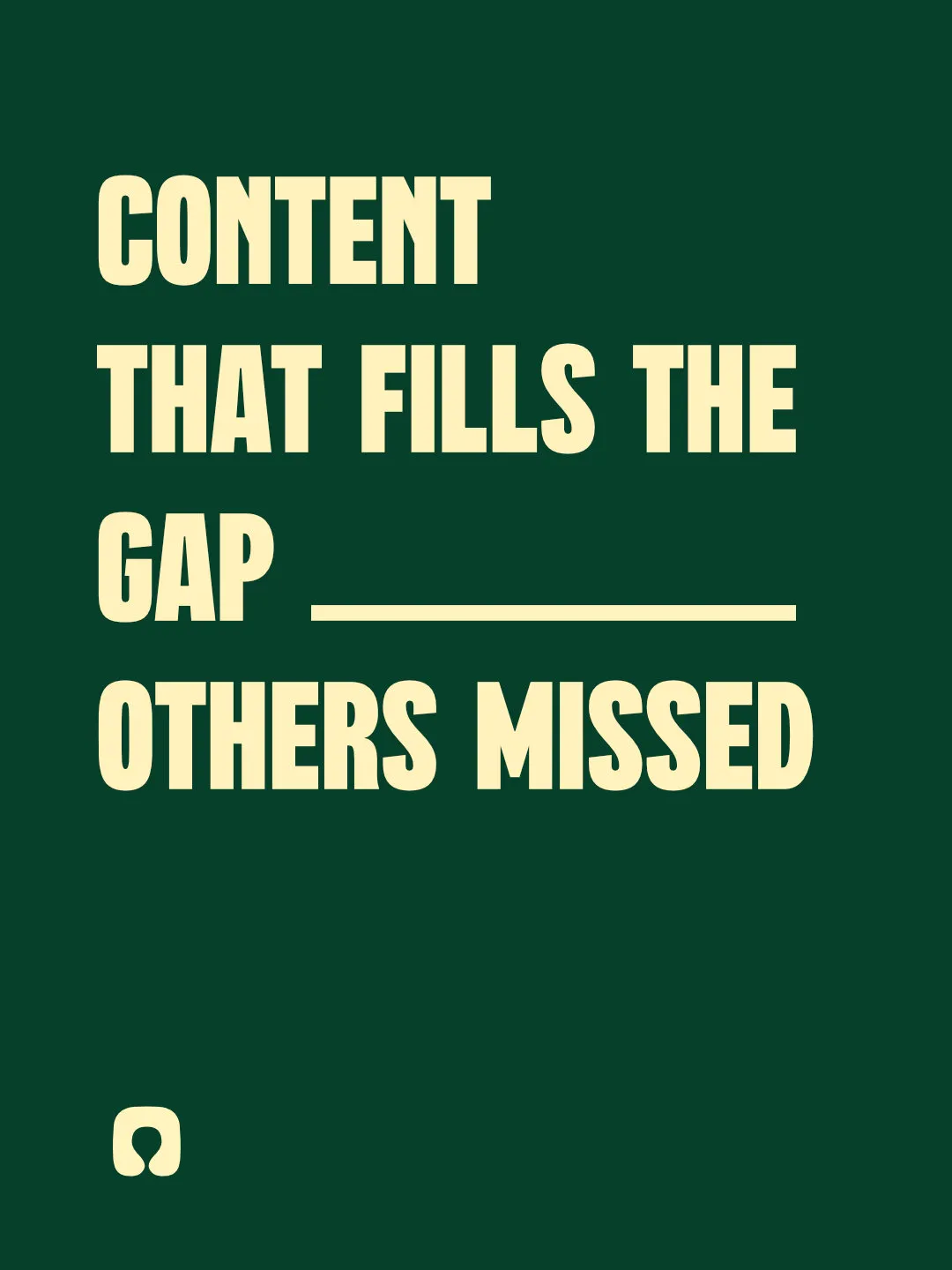 Rekognition slide reading: content that fills the gap others missed.